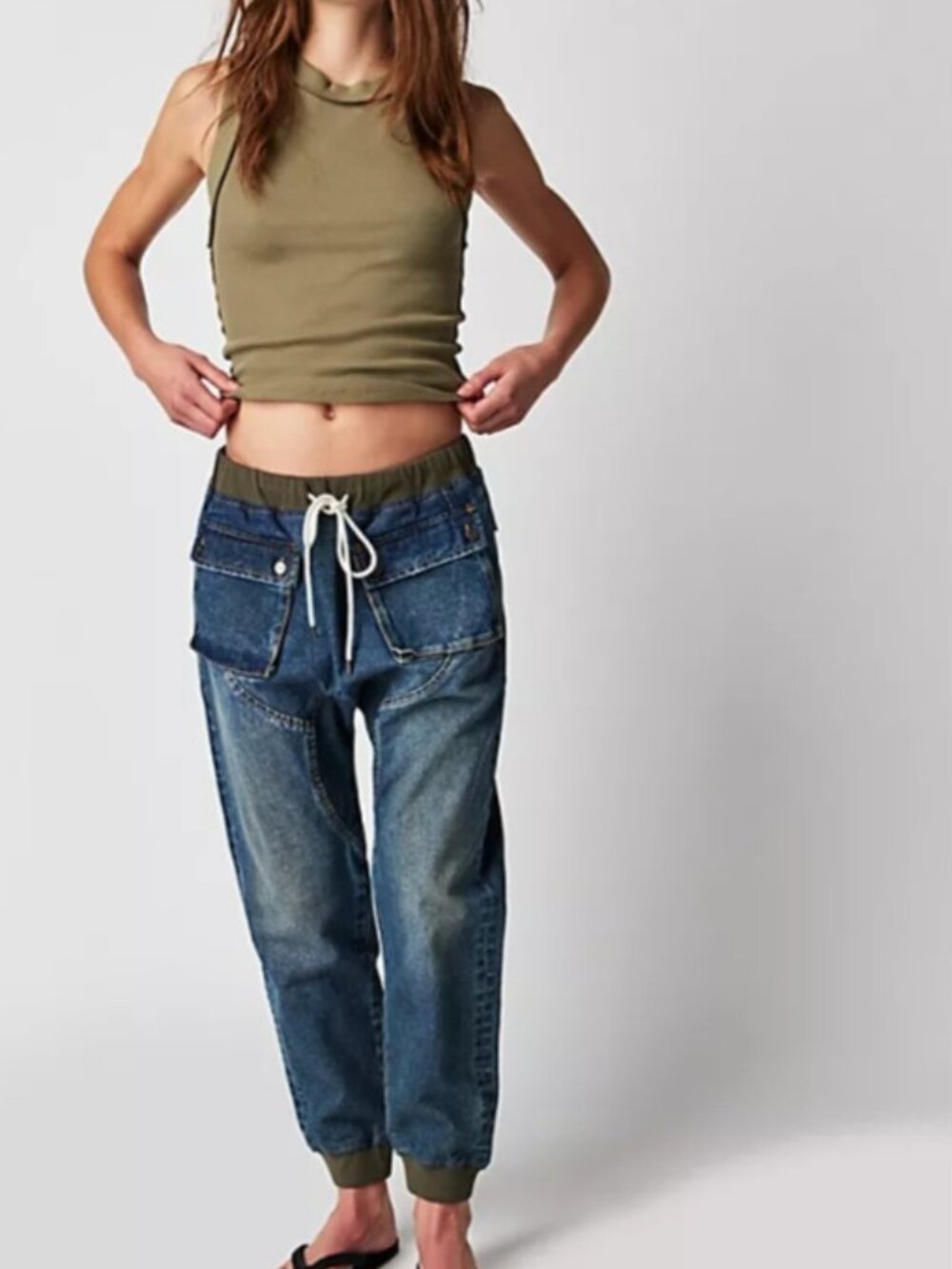 ONE TEASPOON CADET PULL ON JOGGERS SIZE LARGE